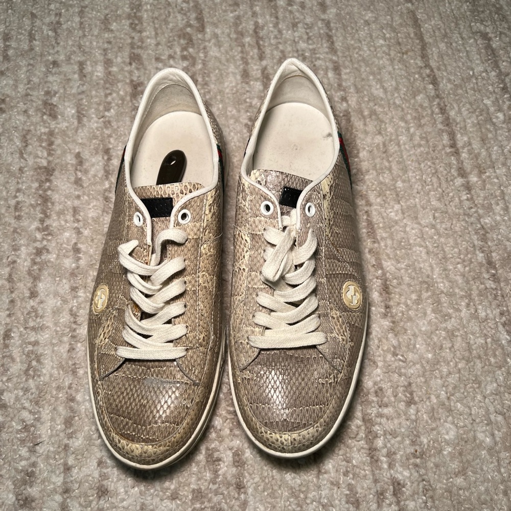Gucci python sneakers - Picture 3 of 8